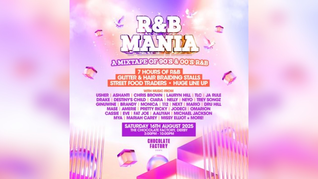 RNB MANIA | Derby Indoor & Outdoor Summer Festival