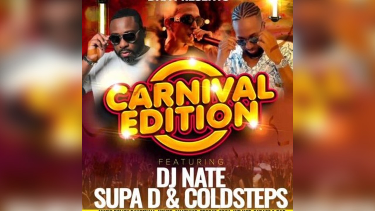 NORTHAMPTON CARNIVAL AFTER PARTY  Dj Nate, Supa D + ColdSteps