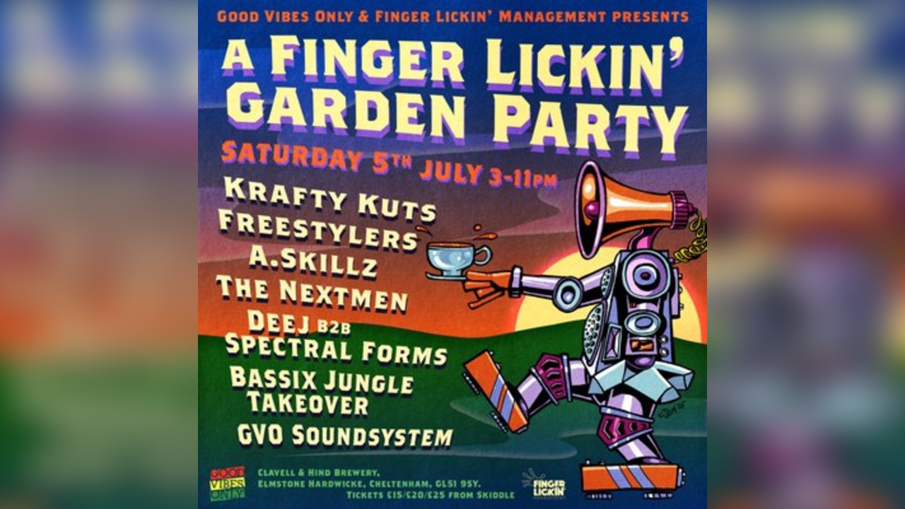 Finger Lickin' Garden Party