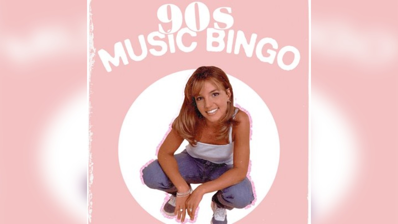 90s Music Bingo
