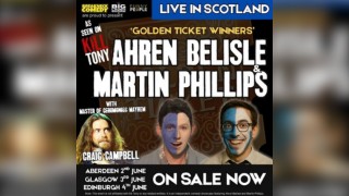 Ahren Belisle & Martin Phillips - Golden Ticket Winners LIVE