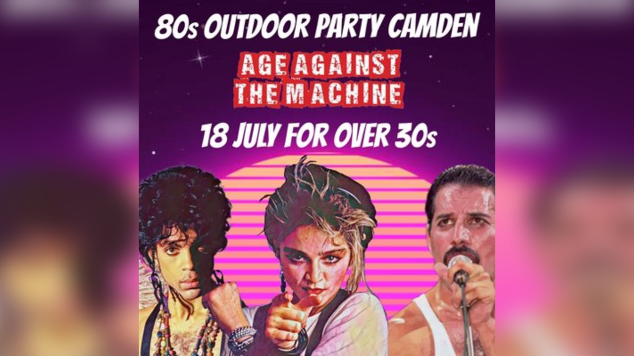 An Outdoor Evening of 80s for over 30s