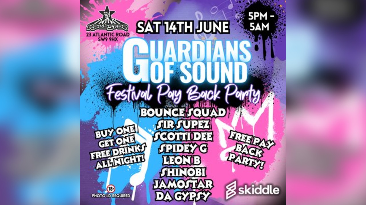 Guardians of Sound - Festival Pay Back Party