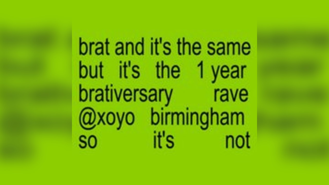 Killer Kitsch - Brat Rave - Birmingham