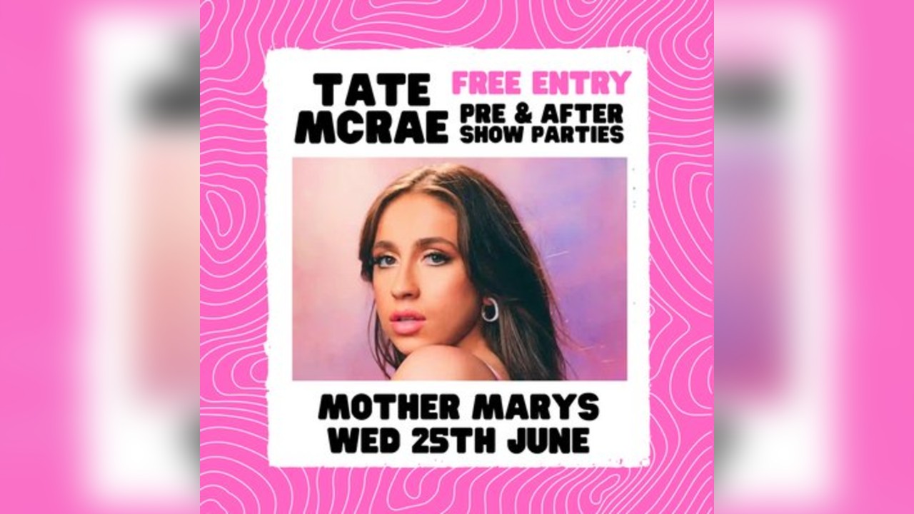 TATE MCRAE - Pre Show & After Show Party