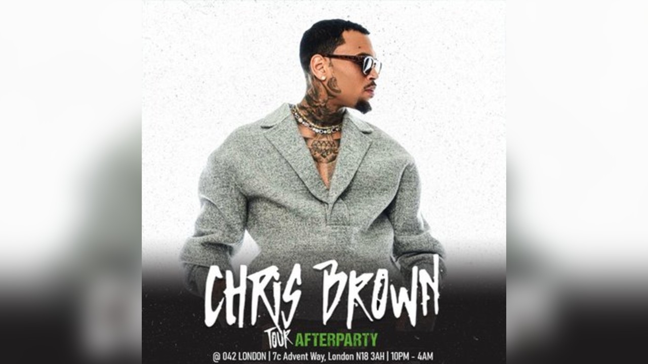 Chris Brown Concert After Party