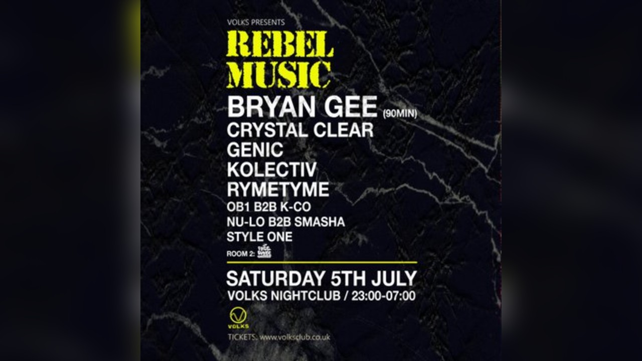 Rebel Music -Bryan Gee, Crystal Clear, Genic, Kolectiv, Rymetyme