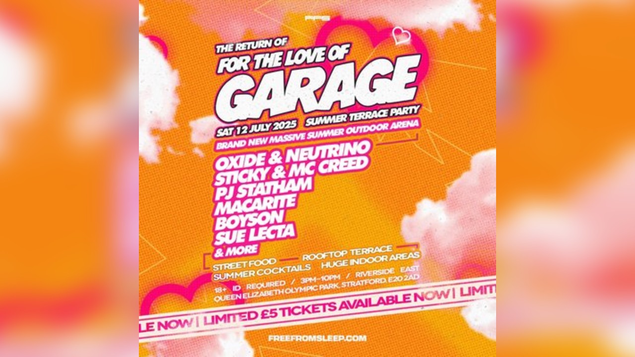 For the Love of Garage with Oxide & Neutrino, Sticky & MC Creed