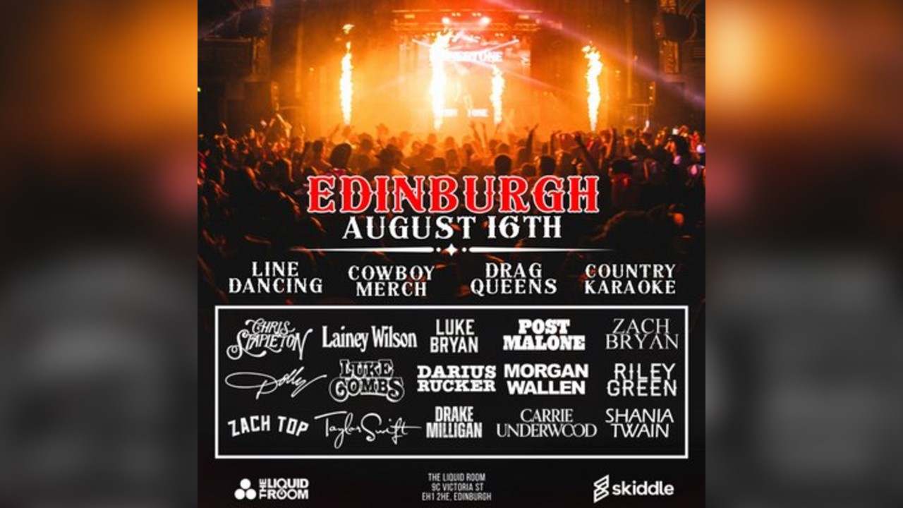 Rhinestone Rodeo: Edinburgh August 16th