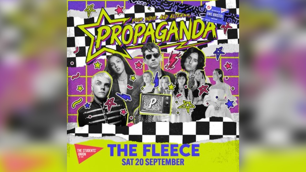 UWE Bristol Official Freshers | Propaganda Indie Party