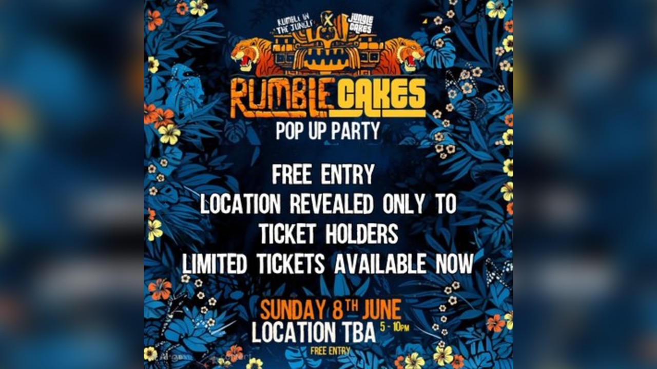 Rumble Cakes - Free Pop-Up Event