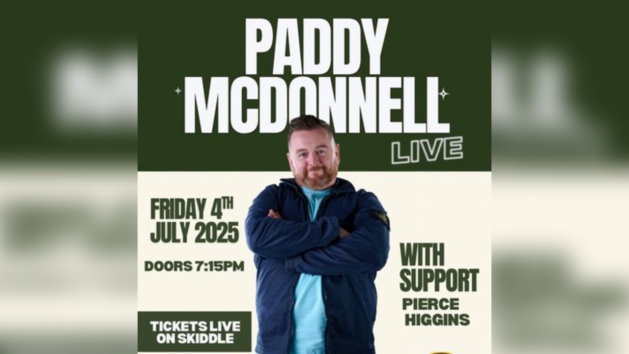 Paddy McDonnell LIVE
