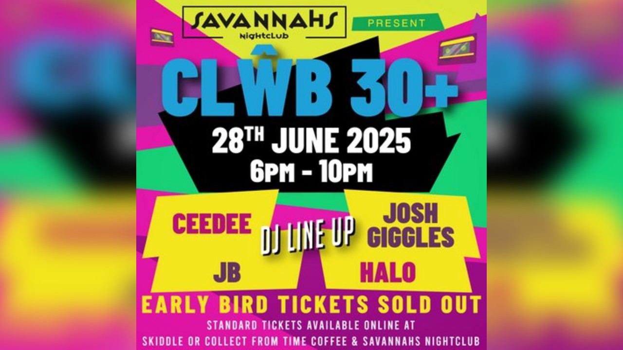 CLŴB 30+ At Carmarthen
