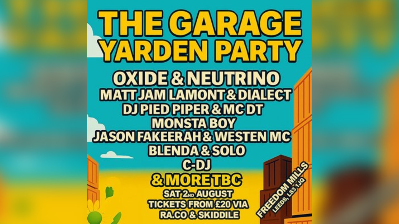 The Garage Yarden Party