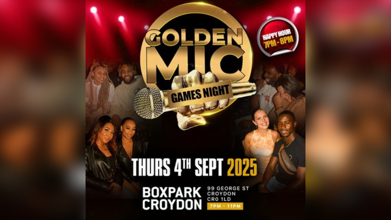 Golden Mic Games Night (Croydon)