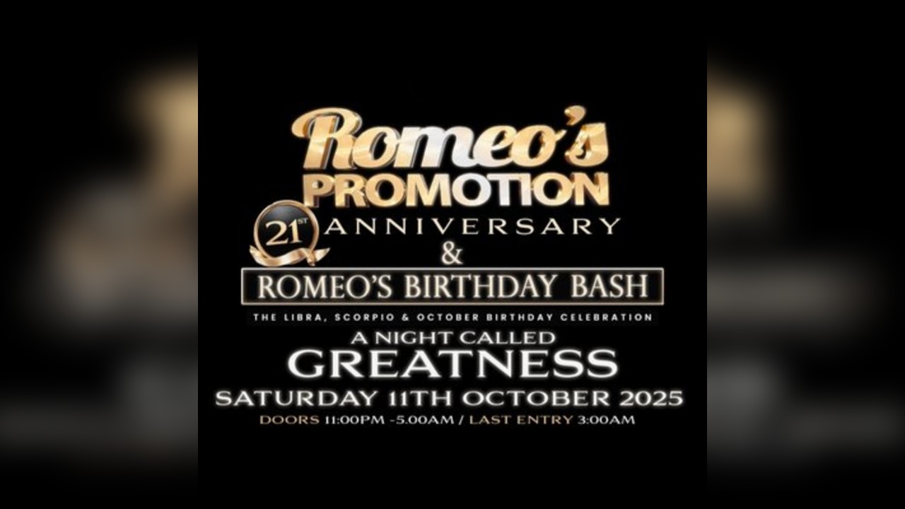 Romeo's Promotion 21st Anniversary & Birthday Bash