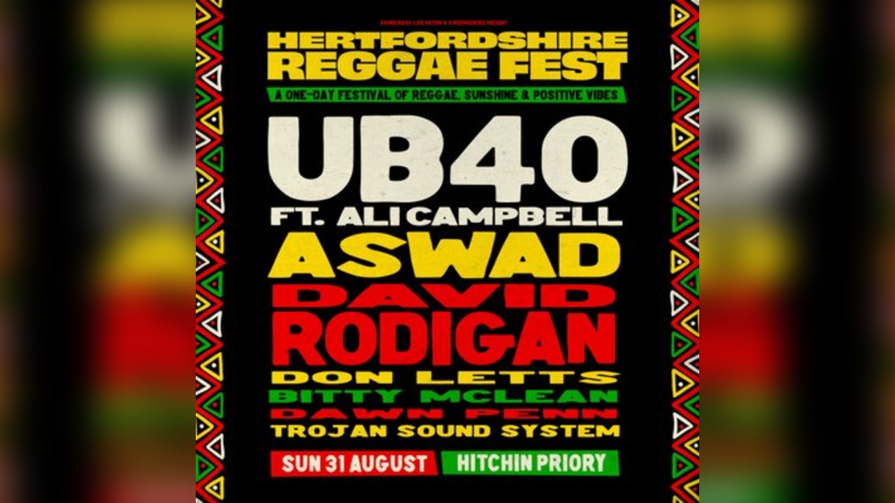 UB40 featuring ALI CAMPBELL - Hitchin Summer Series