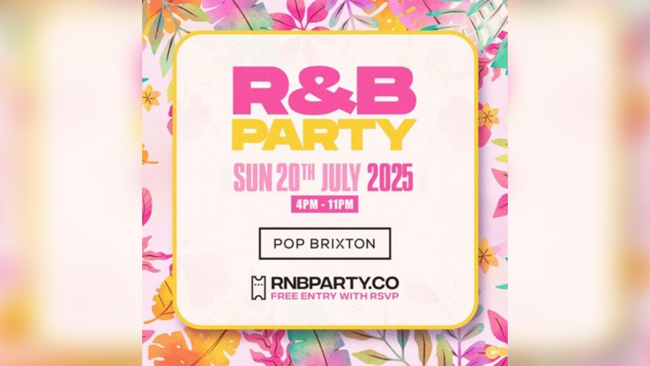 R&B PARTY - Day Party - Free Entry