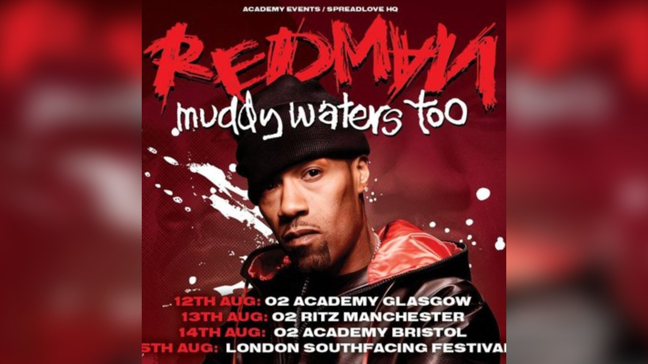 Redman live in Bristol