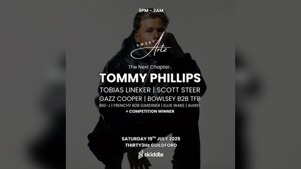 SweetArtz Presents Tommy Phillips At Thirty3Hz