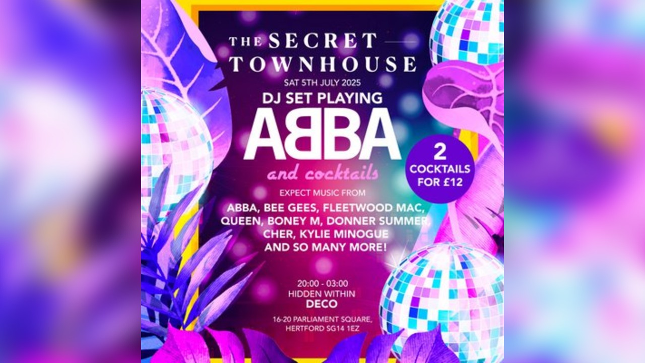 ABBA DJ Set and Cocktails - Sat 5th July