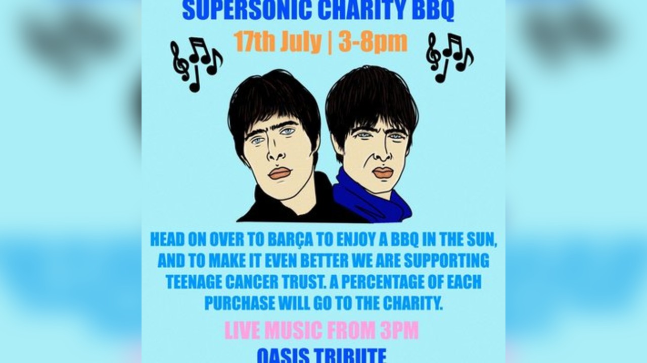 Teenage Cancer Trust - Supersonic BBQ at Barca Bar, Manchester