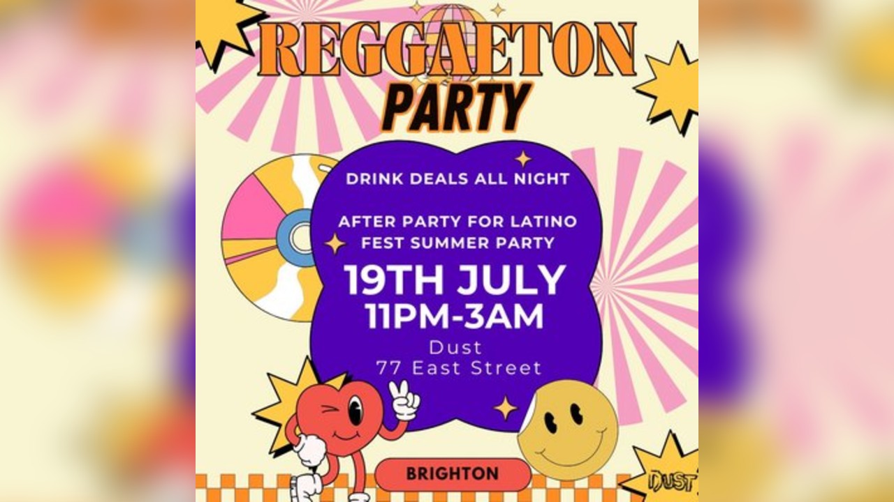 Reggaeton Party (Brighton) Latino Fest After Party