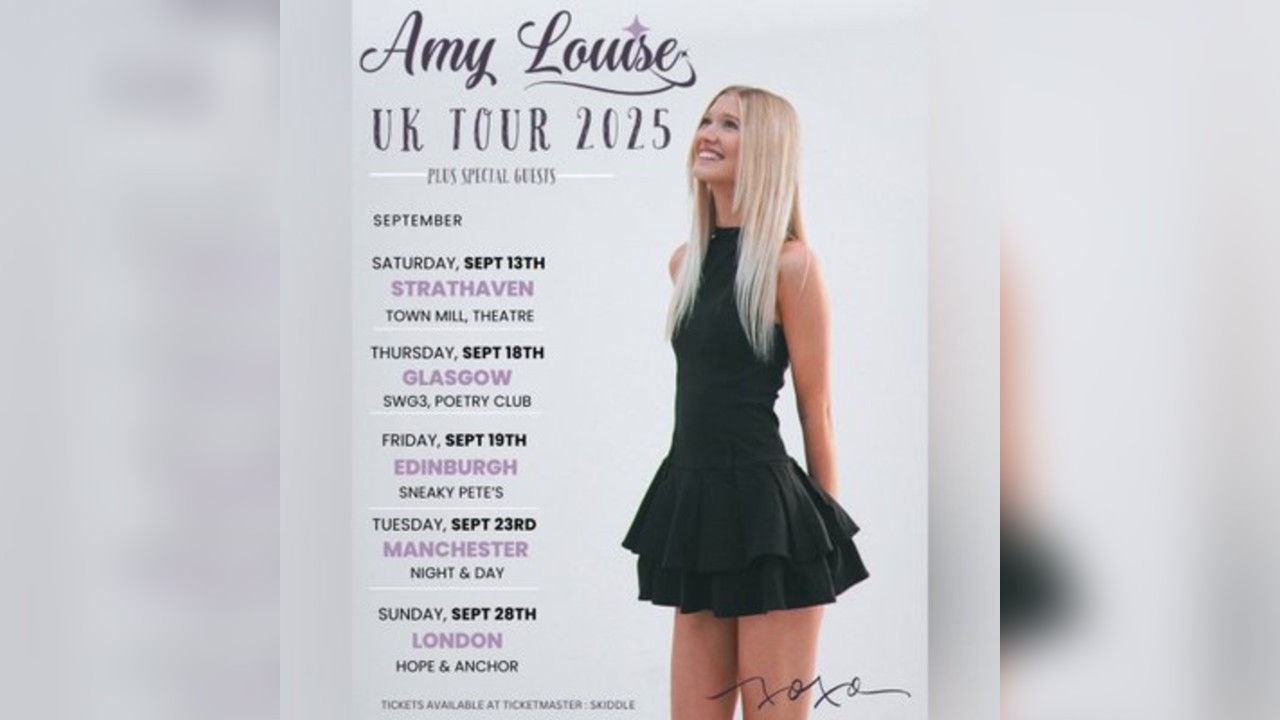 Amy Louise- Debut UK Tour: Sneaky Petes