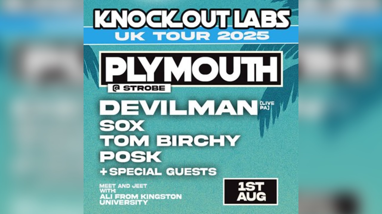 Knock Out Labs UK Tour: Devilman, Sox, Posk & Tom Birchy