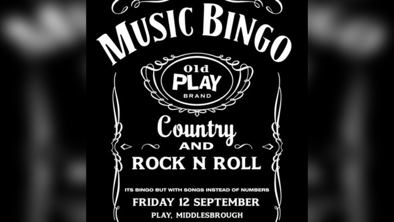 Country and Rock n Roll Music Bingo