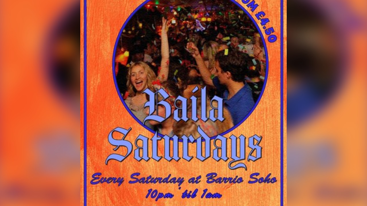 Balia Saturdays @ Barrio Soho 28th June