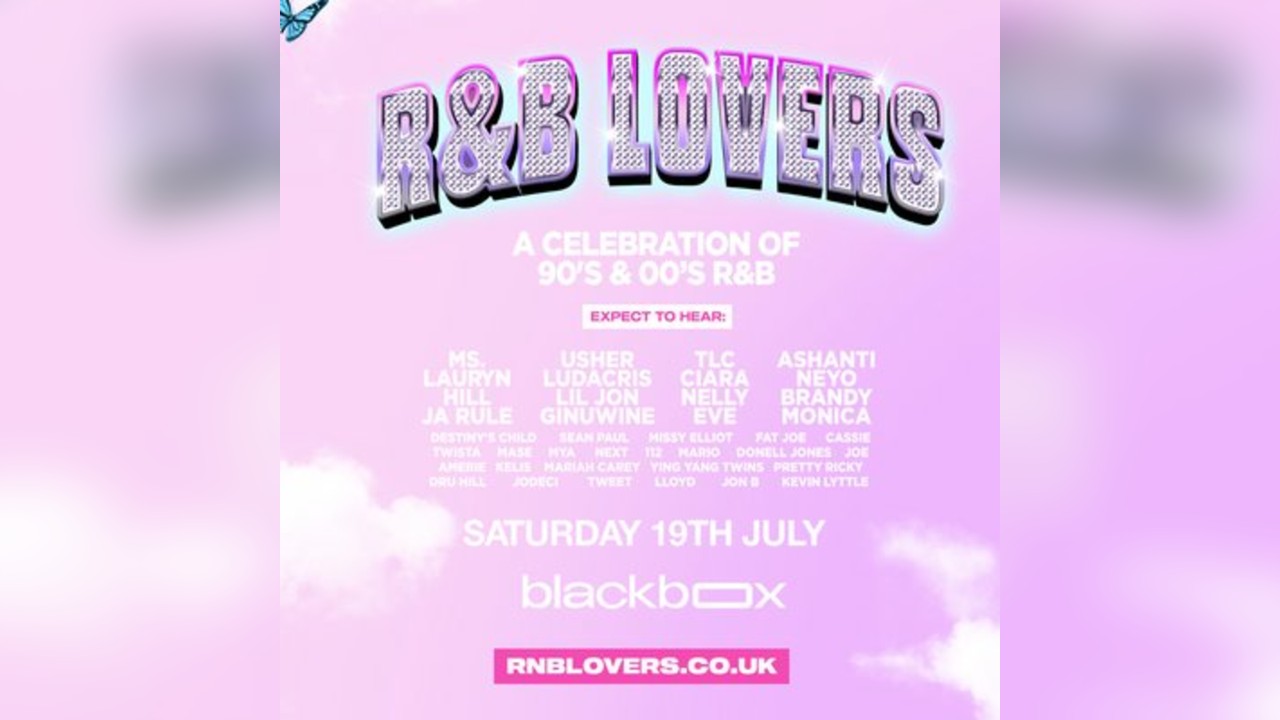 R&B Lovers - Saturday 19th July - Hastings