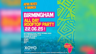 BIRMINGHAM - Afrobeats n Brunch: All Day Rooftop Party