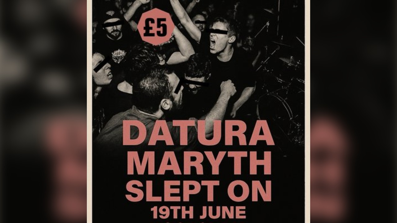 THE BUNGALOW PRESENTS: Datura, Maryth, Slept On,
