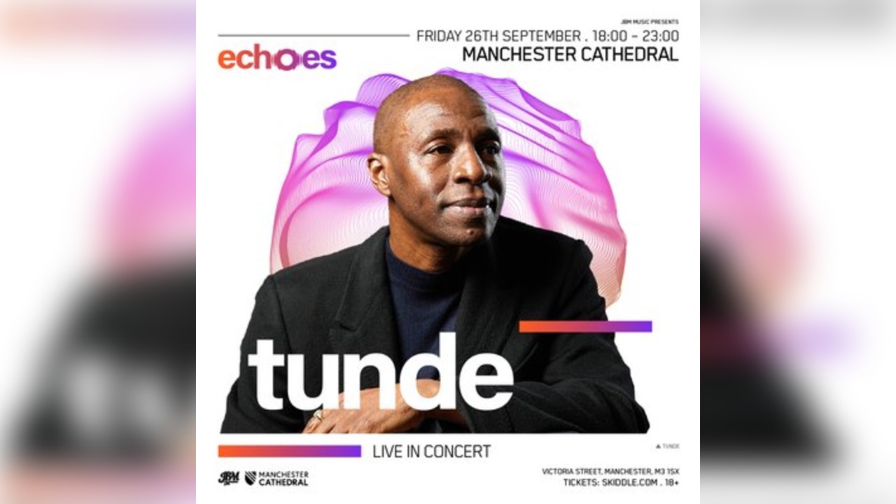 Tunde Of Lighthouse Family LIVE at Manchester Cathedral