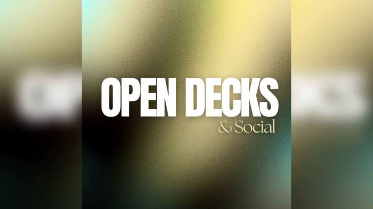 CLUB CURATED PRESENTS : Charity Open Decks & Social