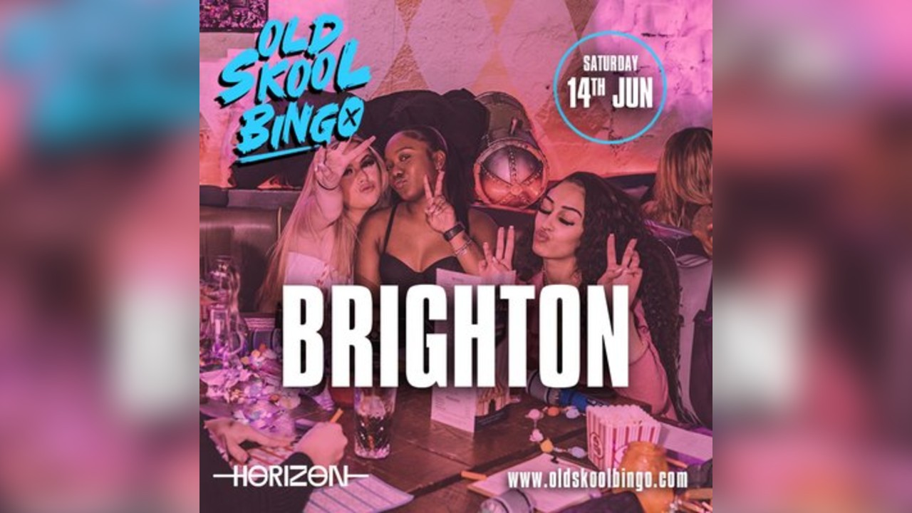Old Skool Bingo Sat 14th June Brighton