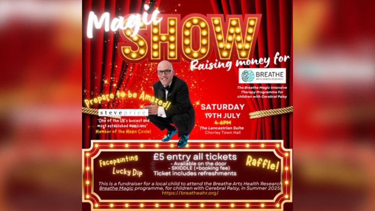 Magic Show - a Fundraiser with illusions from Steve Price