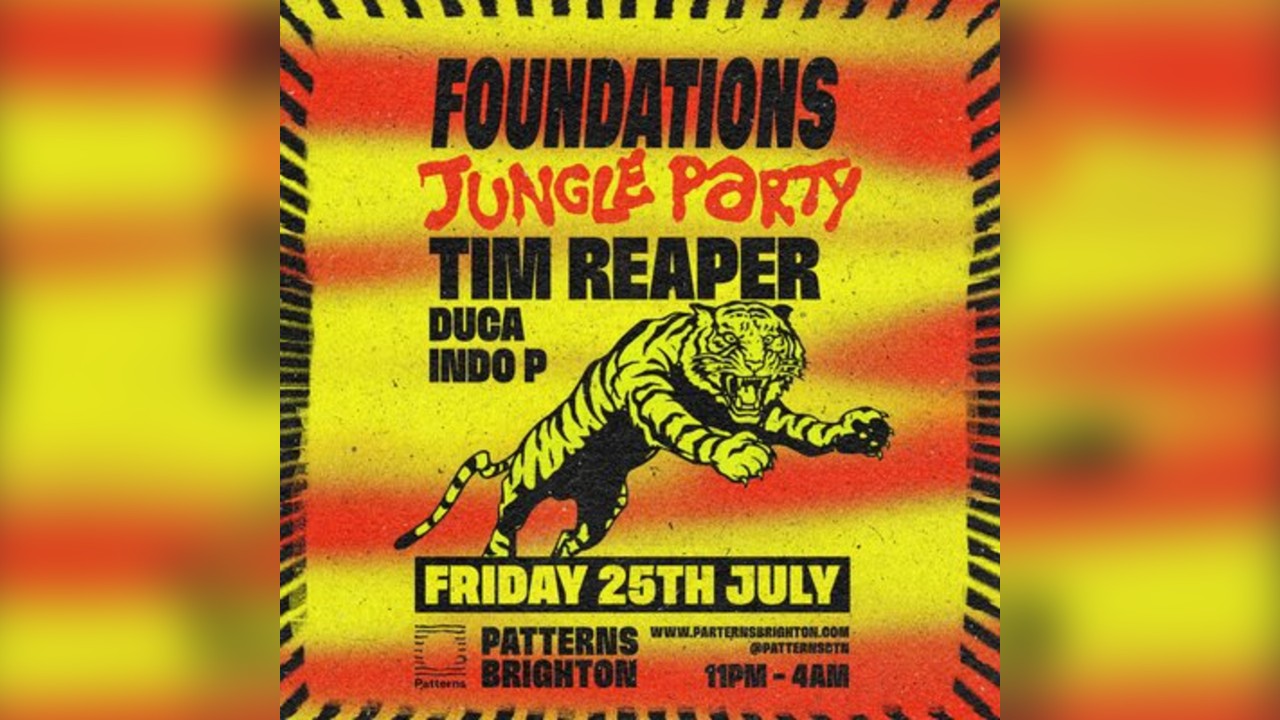 Foundations Jungle Party with Tim Reaper