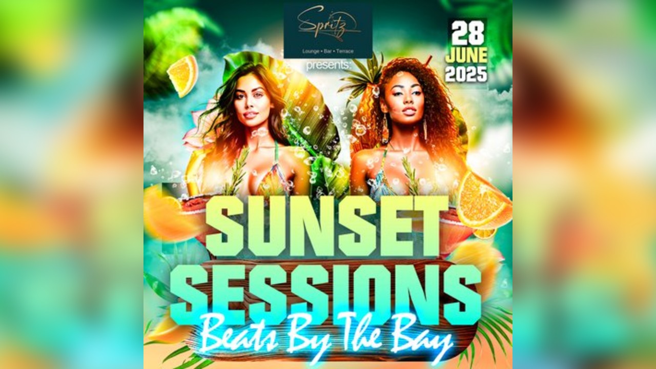 Spritz presents, sunset sessions, beats by the bay
