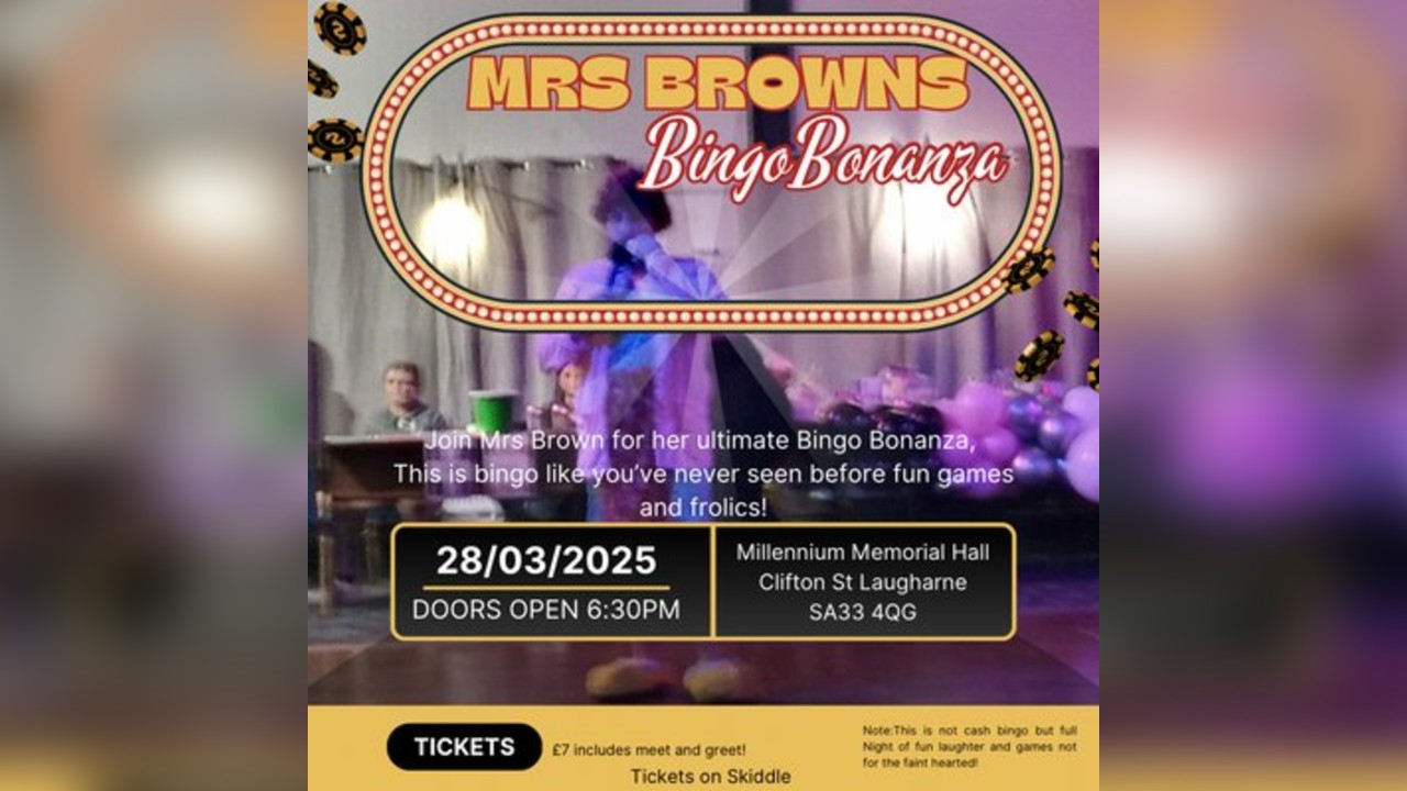 Mrs Browsn Bingo Bonanza