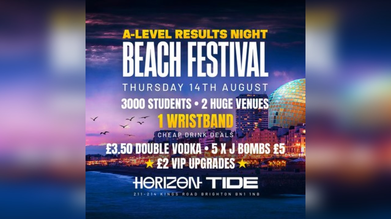 A - Level Results Seafront Festival 2025