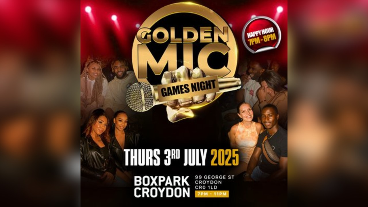 Golden Mic Games Night (Croydon)
