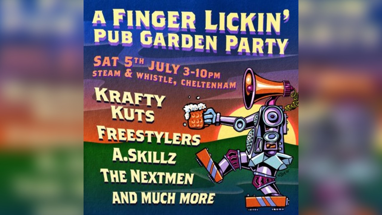 Finger Lickin'  Pub Garden Party