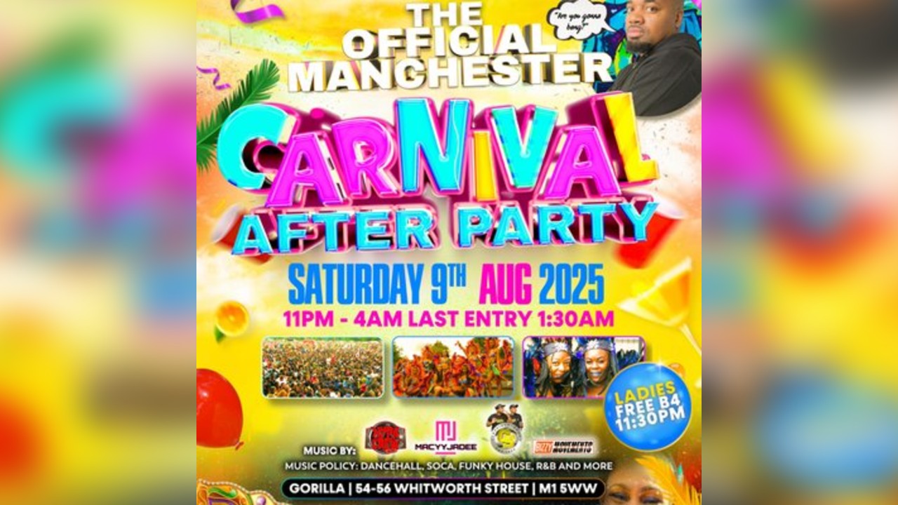 Manchester Carnival After party