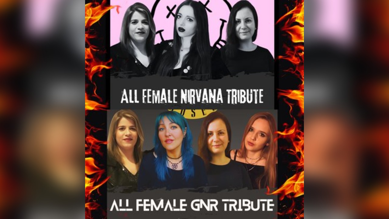 Nirvanher + Bras N' Roses (Female Tributes) at Komodo, Lincoln