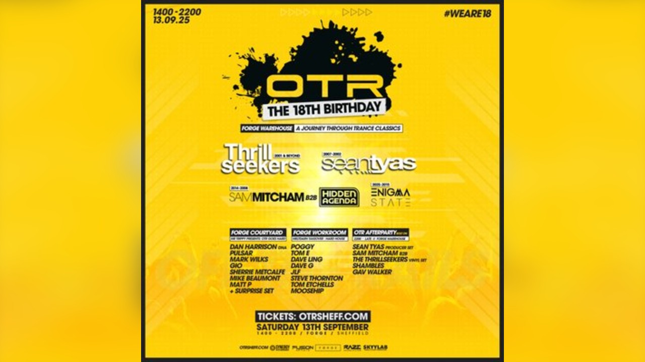 OTR - The 18th Birthday - A Journey Through Trance Classics