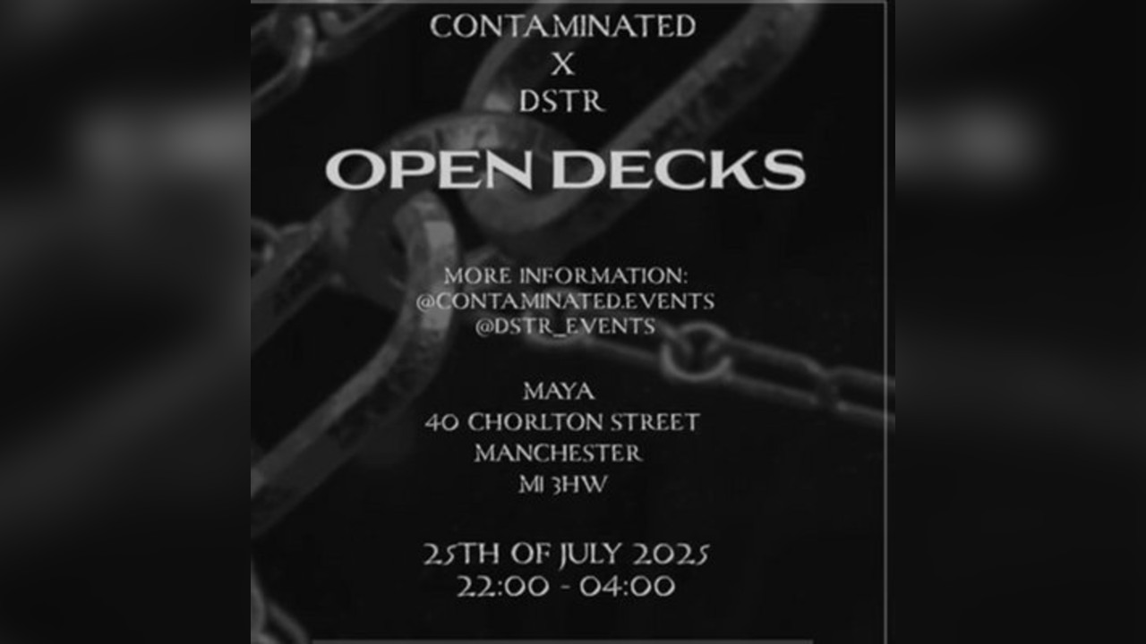 DSTR x CØNTAMINATED Open Decks