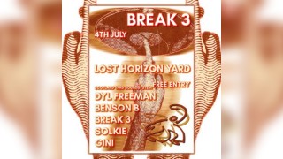 BREAK3 day party + SCOTLAND YARD SOUNDSYSTEM