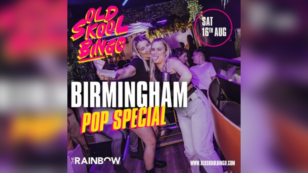 Old Skool Bingo Pop Special Birmingham